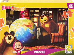 Изображение товара Пазл STEP PUZZLE 60 элементов, в ассортименте