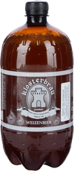 Пиво светлое KLOSTERBRAU Weizenbier пшеничное нефильтрованное непастеризованное неосветленное 4%, 1л