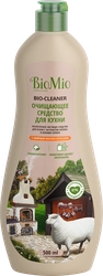 Средство для чистки кухни BIOMIO Bio–Kitchen Cleaner с экстрактом хлопка экологичное, 500мл