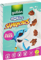 Готовый завтрак безглютеновый GULLON Sharkies, 250г