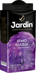 Кофе молотый JARDIN Bravo Brazilia жареный, 250г