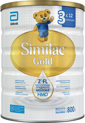 Изображение товара Молочко детское SIMILAC Gold 3, c 12 месяцев, 800г