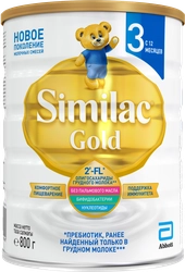 Молочко детское SIMILAC Gold 3, c 12 месяцев, 800г