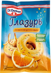 Глазурь сахарная DR.OETKER со вкусом цитрусовых, 90г