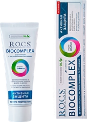 Зубная паста R.O.C.S. Biocomplex Активная защита, 94г