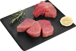 Тунец ЛЕНТА FRESH стейк (из замороженного сырья), весовой