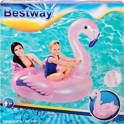 Игрушка надувная для плавания BESTWAY Фламинго 127х127см, Арт. 41122