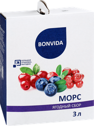 Морс BONVIDA Ягодный сбор, 3л