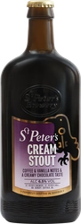 Пиво темное ST PETER'S Cream stout Английский стаут фильтрованное 
пастеризованное 6,5%, 0.5л