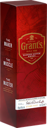 Виски GRANT'S Triple Wood, шотландский купажированный 40%, 0.7л