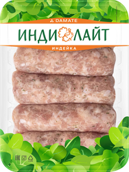 Купаты из индейки ИНДИЛАЙТ По-домашнему, 500г
