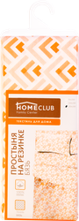 Простыня на резинке HOMECLUB 160х200см/180х200см, розовая, бязь, хлопок