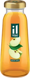 Сок IL PRIMO Яблочный из зеленых яблок осветленный восстановленный, 0.2л