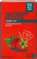 Напиток чайный DOLCE ALBERO Rasberry Infusion, 20пак