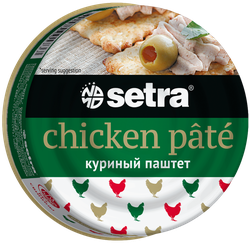 Паштет SETRA из курицы, 100г
