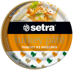 Паштет SETRA из индейки, 100г