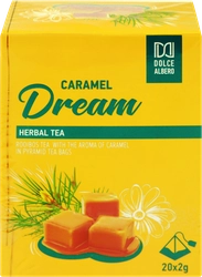 Напиток чайный DOLCE ALBERO Caramel Dream, 20пир