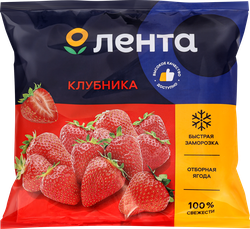 Клубника замороженная ЛЕНТА, 300г