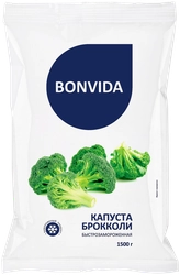 КапустаброкколизамороженнаяBONVIDA,1,5кг