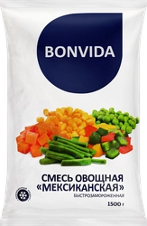 Смесь овощная BONVIDA Мексиканская, 1500г