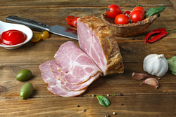 Шейка копчено-вареная из свинины ЛЕНТА FRESH Подмосковная, весовая