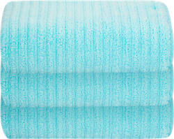 Полотенце HOMECLUB Zero Twist 70x120см, голубое, волна
