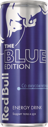 Изображение товара Напиток энергетический RED BULL Blue Edition со вкусом черники газированный, 0.25л