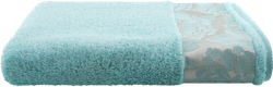 Полотенце махровое CLEANELLY Пионы 50x80см, белое, Арт. ПЦ-3601-3731 цв.218