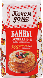 Изображение товара Смесь для выпечки ПЕЧЕМ ДОМА Блины кружевные, 700г
