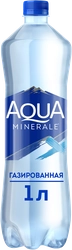 Вода питьевая AQUA MINERALE газированная, 1л