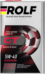 Масло моторное ROLF GT SAE 5W-40 API SN/CF, синтетическое, 1л