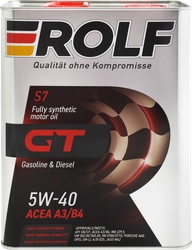 Масло моторное ROLF GT SAE 5W-40 API SN/CF, синтетическое, 4л
