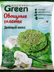 Овощные галеты МОРОЗКО GREEN Зеленый микс, 300г