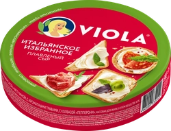 Сыр плавленый VIOLA Ассорти Итальянское избранное 45%, без змж, 130г