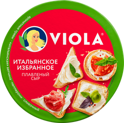 Изображение товара Сыр плавленый VIOLA Ассорти Итальянское избранное 45%, без змж, 130г