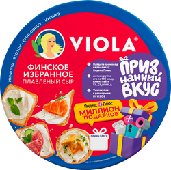 Изображение товара Сыр плавленый VIOLA Ассорти Финское избранное 45%, без змж, 130г
