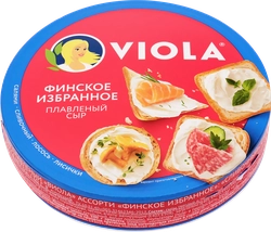 Сыр плавленый VIOLA Ассорти Финское избранное 45%, без змж, 130г