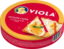 Сыр плавленый VIOLA Четыре сыра 45%, без змж, 130г