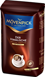 Кофе зерновой MOVENPICK of Switzerland der Himmlische натуральный, свежая обжарка, 500г