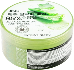 Гель для лица и тела ROYAL SKIN Многофункциональный с 95% содержанием сока Aloe, 300мл