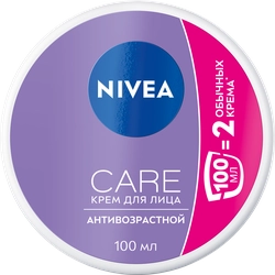 Крем для лица NIVEA Care антивозрастной увлажняющий против морщин, 100мл