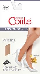 Гольфы женские CONTE Tension Soft 20 den bronzo Арт. 14С-58СП