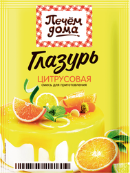 Изображение товара Глазурь ПЕЧЕМ ДОМА Цитрусовая, 90г
