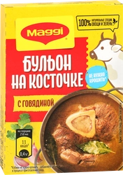 Бульон MAGGI с говядиной на косточке, 72г