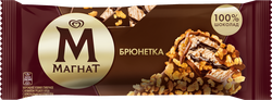 Мороженое МАГНАТ Брюнетка 8%, без змж, эскимо, 74г