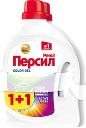 Гель для стирки цветного белья ПЕРСИЛ Color, 2x1.95л