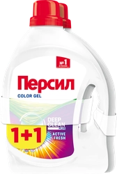 Гель для стирки цветного белья ПЕРСИЛ Color, 2x1.95л