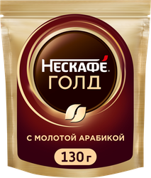 Изображение товара Кофе растворимый НЕСКАФЕ Gold натуральный, 130г