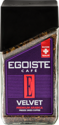 Кофе растворимый EGOISTE Velvet Freeze Jar сублимированный, ст/б, 95г