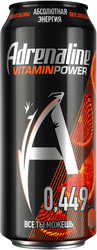 Напиток энергетический ADRENALINE Juicy Апельсиновая энергия газированный, 0.449л